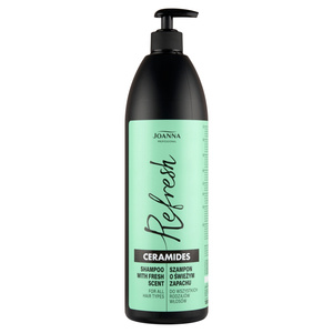 Joanna Professional Szampon ceramidowy 1000 ml o świeżym zapachu