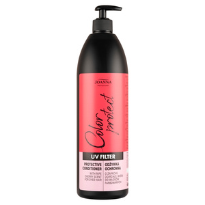 Joanna Professional Filtr UV Odżywka do włosów farbowanych wiśnia 1000 ml