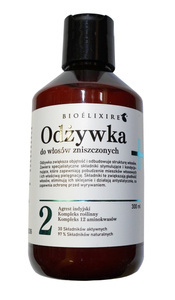Conditioner for damaged hair Bioelixire Complex of 12 amino acids 300 ml