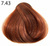 7.43 średni blond miedziano złoty