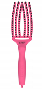 Szczotka Olivia Garden FINGER BRUSH Medium ROSE