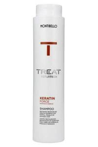 MONTIBELLO TREAT NATURTECH szampon regeneujący Keratin Force 300 ml